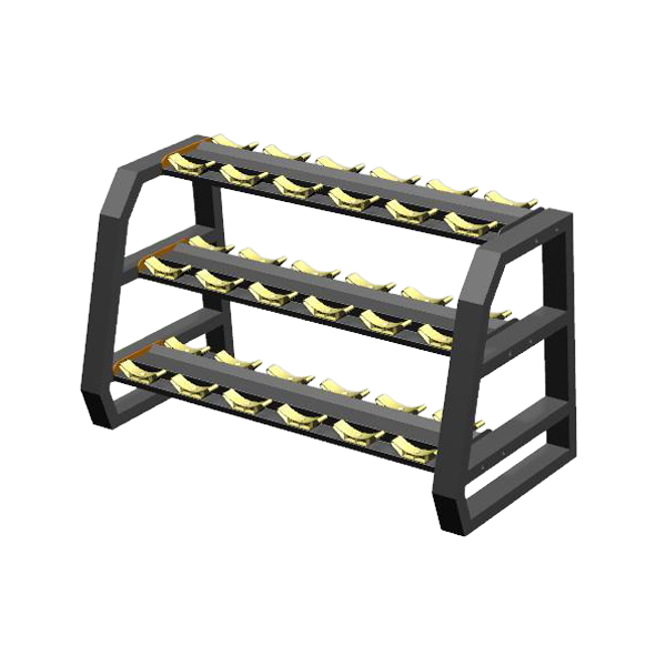 三层哑铃架B 3-Tier Dumbbell Rack (Model B)