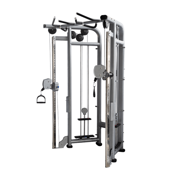 Adjustable Dual Pulley Multi - Functional Trainer